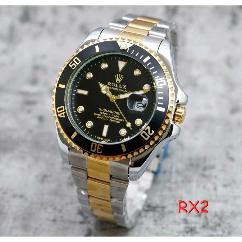 Terviraaallll Jam Tangan Submariner Jam Tangan Stainliss Analog Jam Tangan Mewah Pria