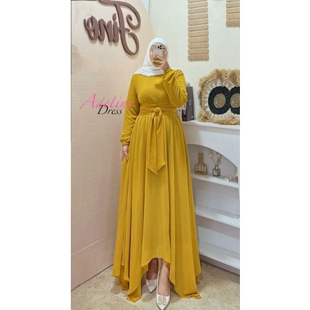 ADELINE MAXY DRESS CERUTY  / IR FASHION / MODEL SPASSY / MODEL UWAIS / TERMURAH / TERLARIS / GAMIS S