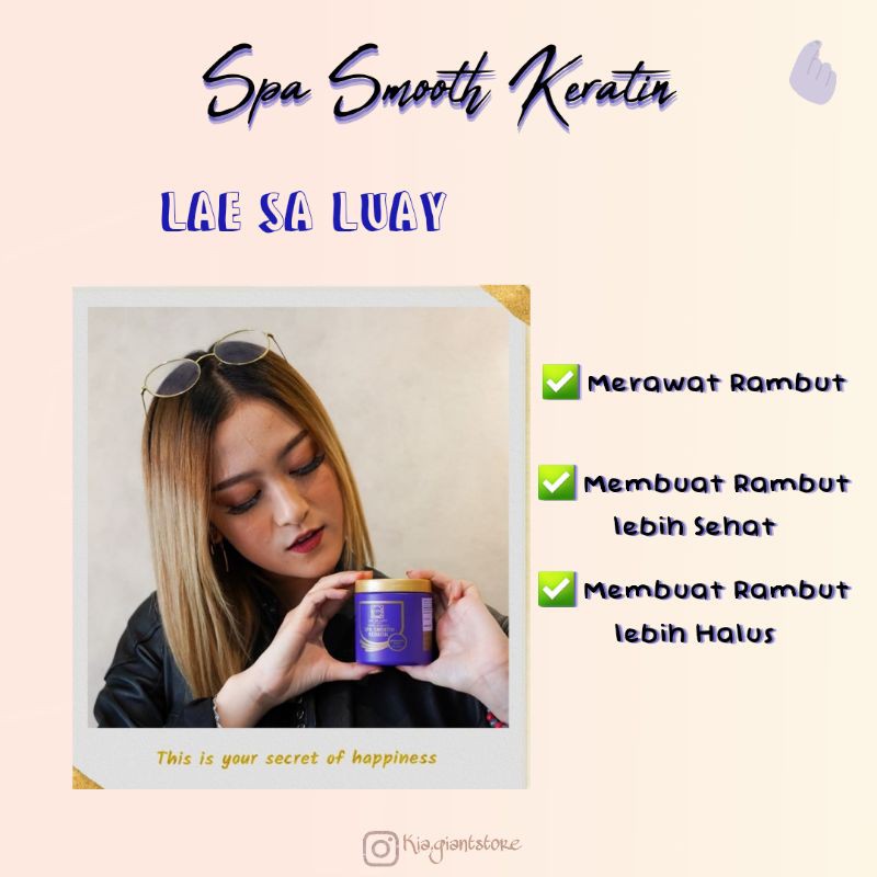 SPA RAMBUT LAE SA LUAY MASKER RAMBUT BPOM
