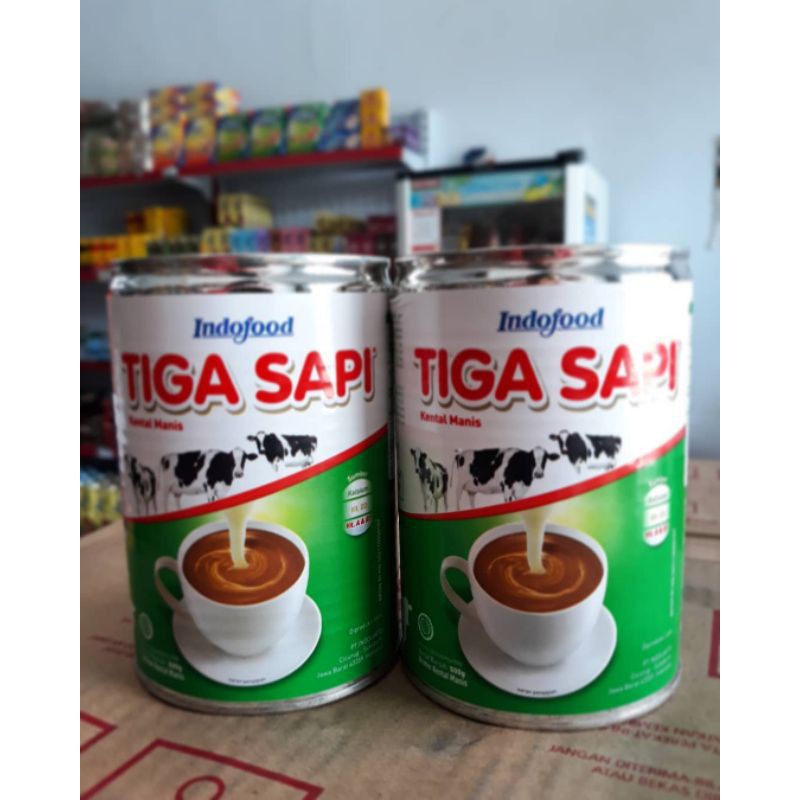 

Tiga sapi susu kental manis 500ml