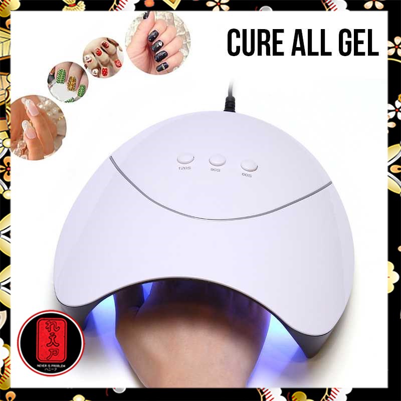 Biutte.co Pengering Kutek Kuku Smart Portable UV LED Nail Dryer 36W - Z3 - White