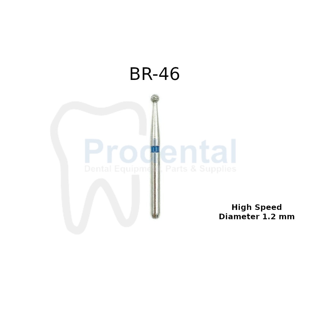 Bur Gigi BR-46 Unbrand / Bur High Speed Handpiece / Bur Gigi Diamond / Mata Bur Gigi Highspeed