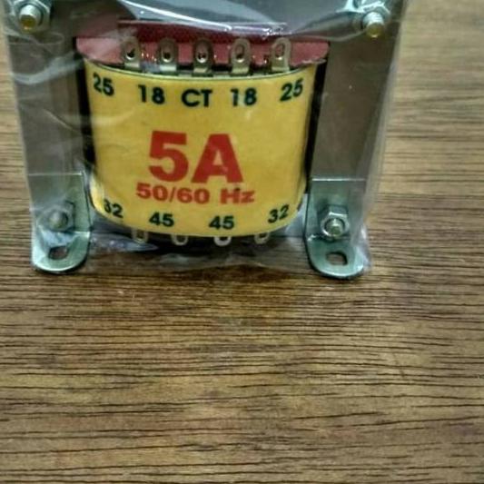♝ TRAFO 5A / 5 AMPERE 45V CT NAYAKA ➤