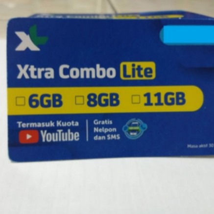 Voucher XL Combo lite 2+ 8gb