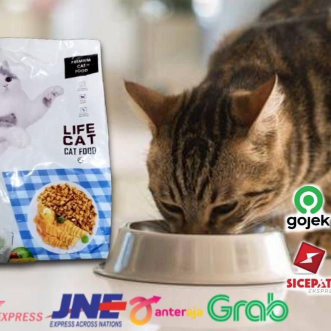 ❄ Makanan Kucing Life Cat Repack 5kg/ Makanan Kucing Life Cat ⅍