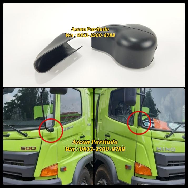 Cover Gagang Spion Set Kiri Kanan - Truk Hino Lohan 500