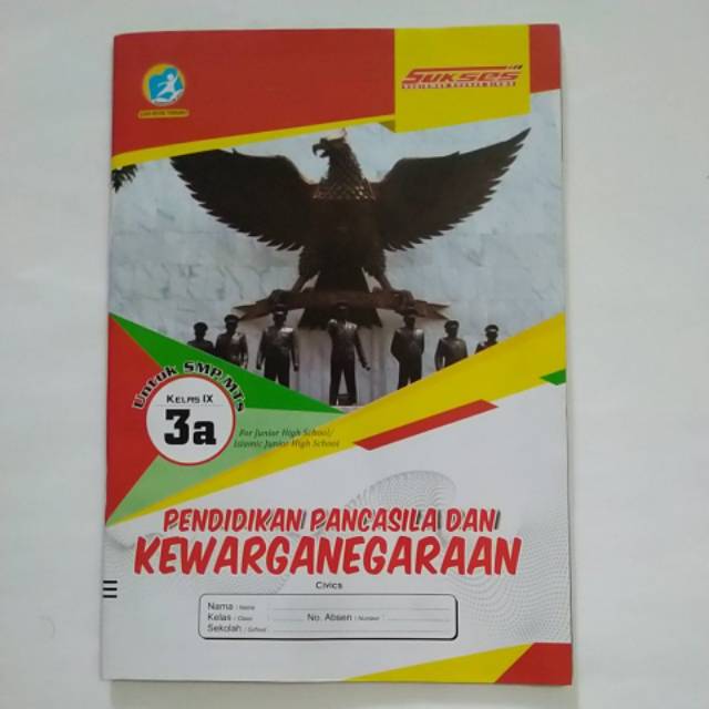 Buku Lks Pkn Smp Mts Kurikulum13 K13 Kelas 9 Semester Ganjil Shopee Indonesia