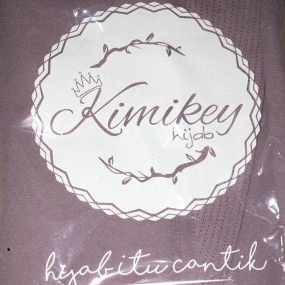 Jilbab Instan Jumbo Raya Ceruty 2 Layer By Kimikey-LILAC