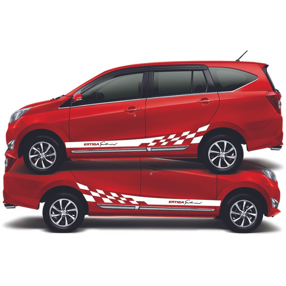 Jual Stiker Sticker Mobil Ertiga Stiker Ertiga Sport Sticker Ertiga List Samping Ertiga Striping Ertiga Indonesia Shopee Indonesia