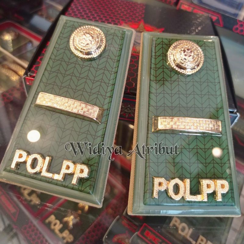 Pangkat SATPOL PP 3A - Pangkat Satpolpp 3A - Pangkat Pol PP Full Akrilik Terbaru