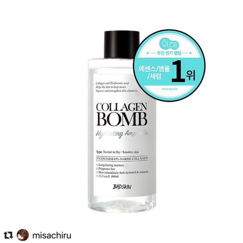 Badskin Collagen Bomb Hydrating Ampoule