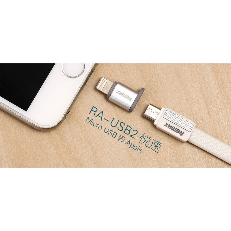 REMAX Adapter Lihgtning / Converter Micro USB To Lightning Iphone