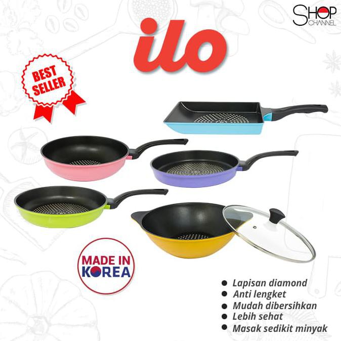 Panci Serbaguna Korea - Ilo Pan 6Set -Special Discon - Terbaik 