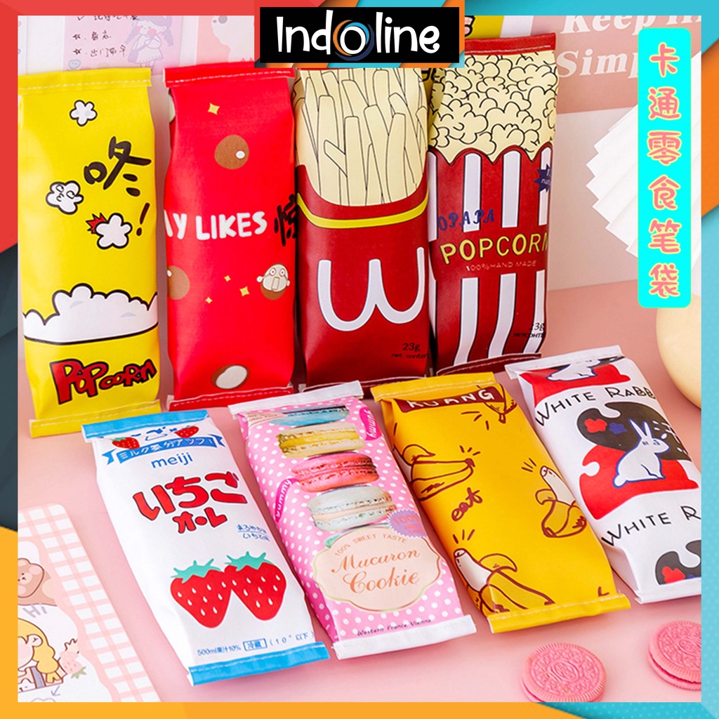 

✔️ Tempat Pensil Fashion Japanese Tas Pensil Unik Kotak Pensil Lucu Import COD