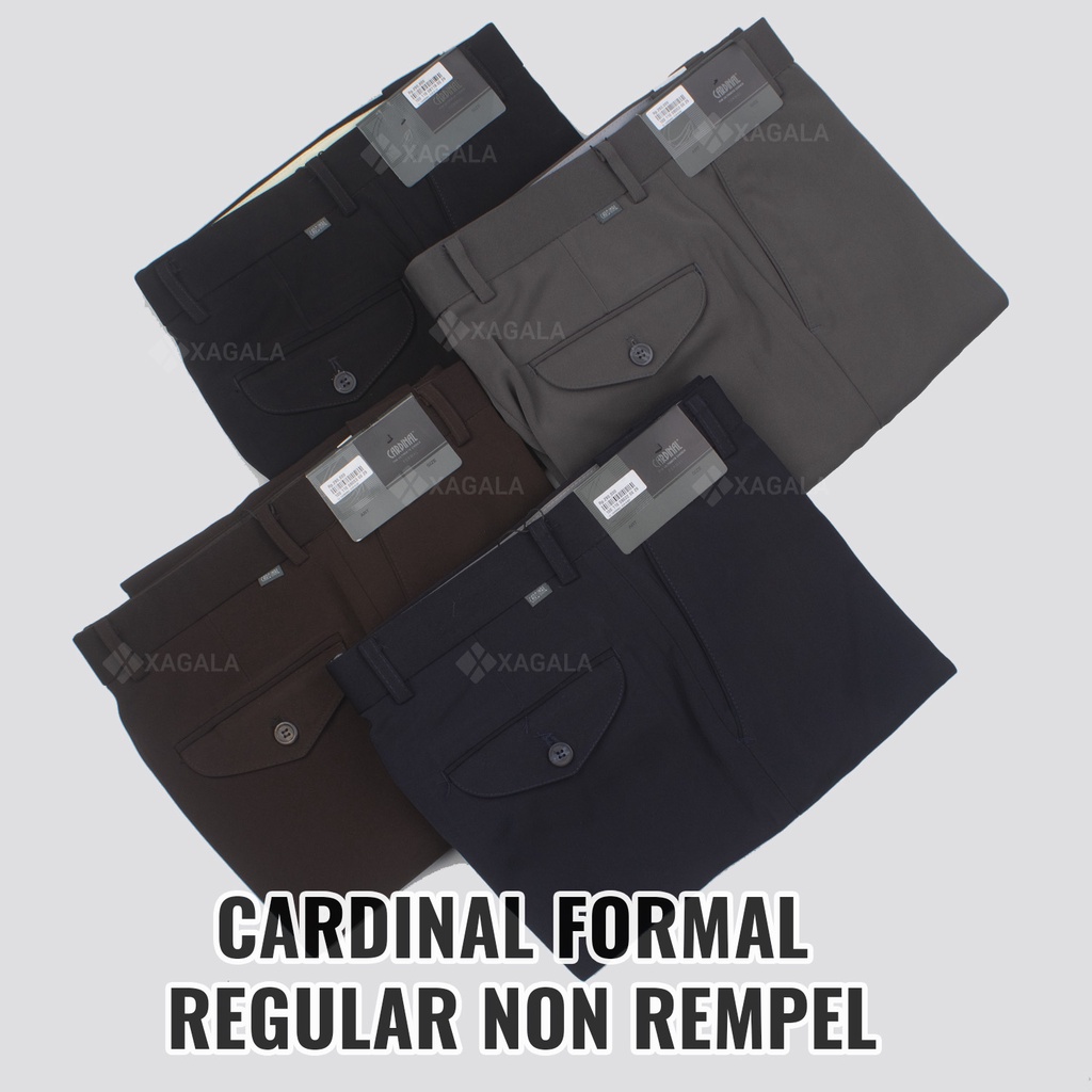 CARDINAL STANDAR Celana Formal PRIA REGULER Celana Kerja KAIN
