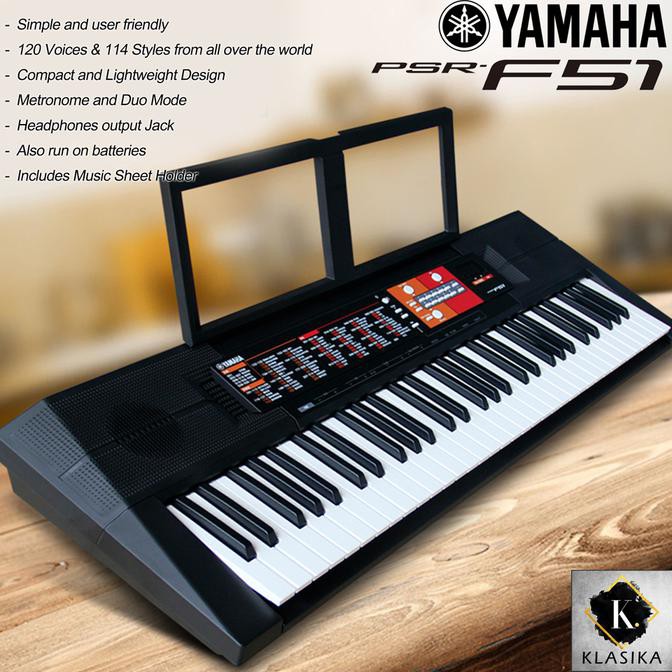 Terlaris  Keyboard Yamaha PSR F51 / PSRF51 / PSR-F51 Sale
