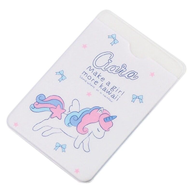 Card Holder Pouch Unicorn Tempat Kartu Lucu Karakter Anak Cewek Lucu Perempuan