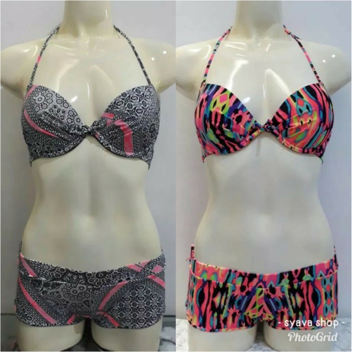 Bra Set Baju Renang Bikini Pantai Seksi Wanita