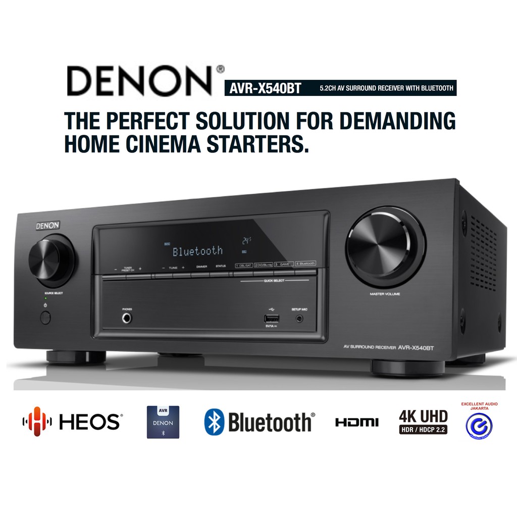 Denon AVR X540 AV Receiver home theater amplifier