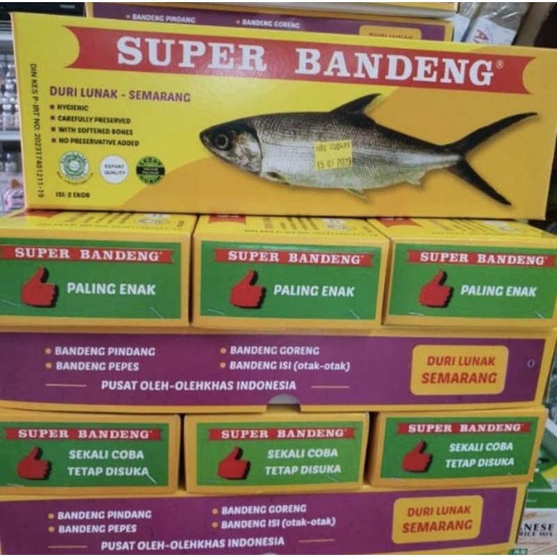 

ikan SUPER BANDENG presto duri lunak khas Semarang