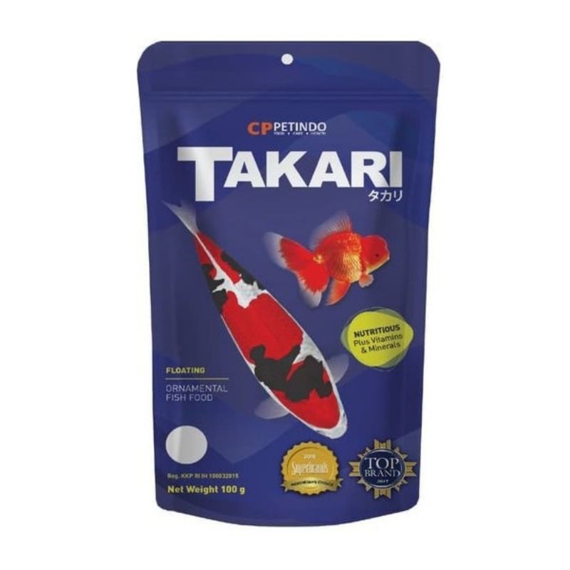 Takari 100GR 100 gr 1mm Makanan Pakan Ikan Hias Fish Food