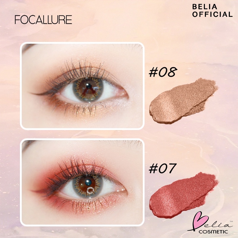 ❤ BELIA ❤ FOCALLURE Eyeshadow Pencil FA38 | Pigmented | Tahan Lama | Waterproof | Eyeshadow Pensil | BPOM