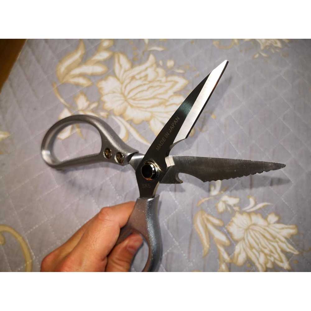 Gunting Daging Dapur Kitchen Meat Scissors Stainless Steel F001