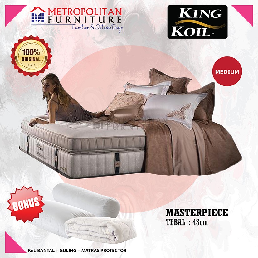 Kasur Spring bed King Koil Masterpiece / Spring bed matras