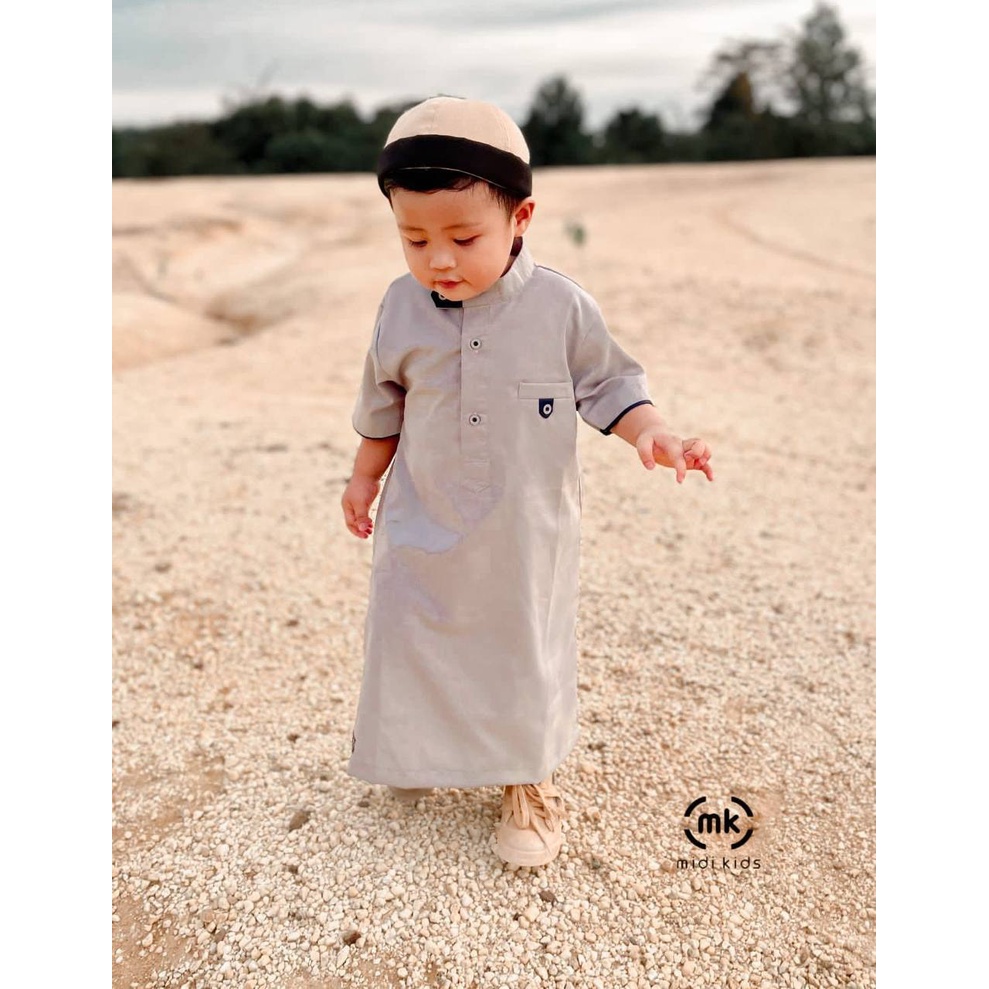 Jubah Gamis anak Jordan by midikids