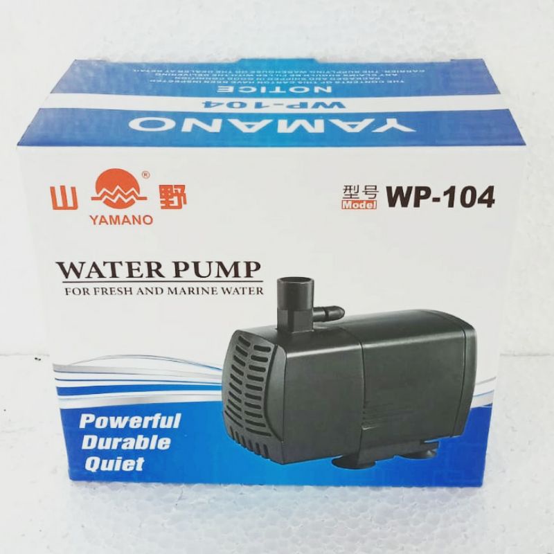 pompa water pump YAMANO WP 104 mesin filter ph 2000 Lph kolam aquarium hidtoponik