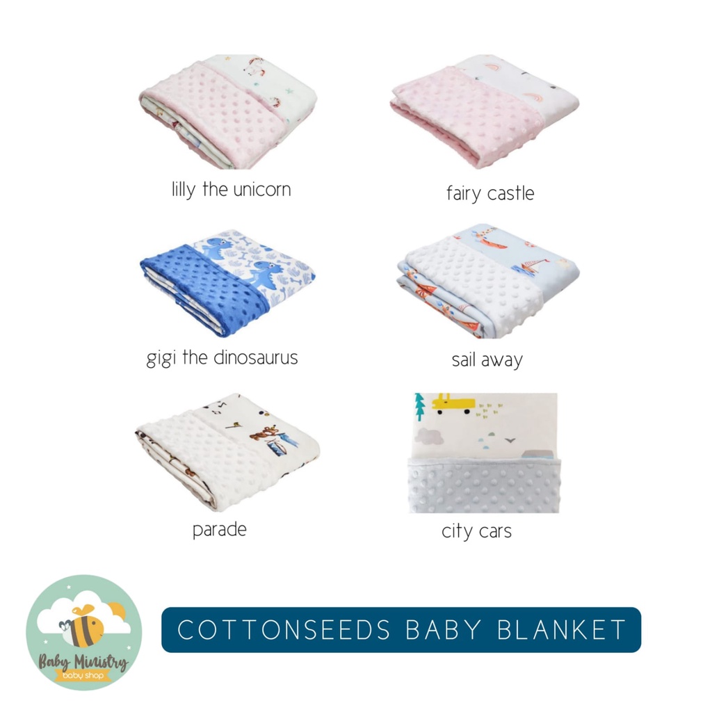 COTTONSEEDS Baby Blanket - Selimut Bayi