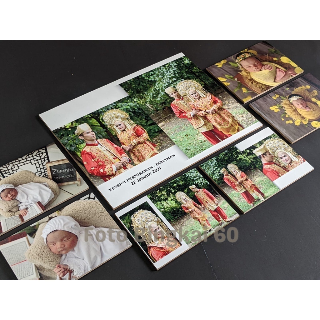 

BUNDLING 2 (12R 1PCS + 6R 6PCS) || PAKET CETAK FOTO + BINGKAI KAYU TERLARIS