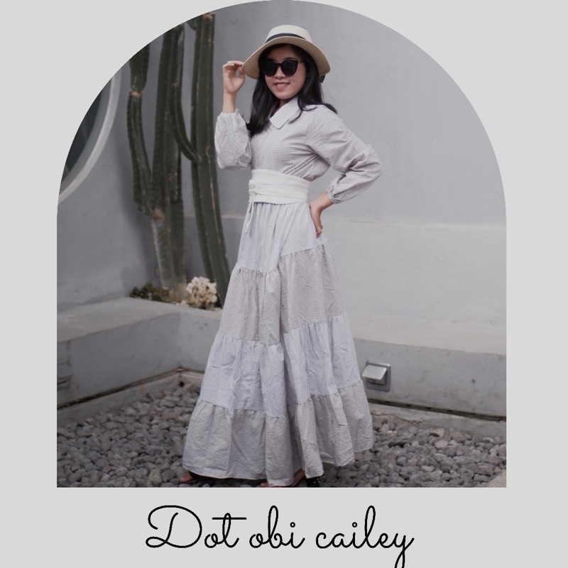 Obi Dress | Dot Obi Cailey