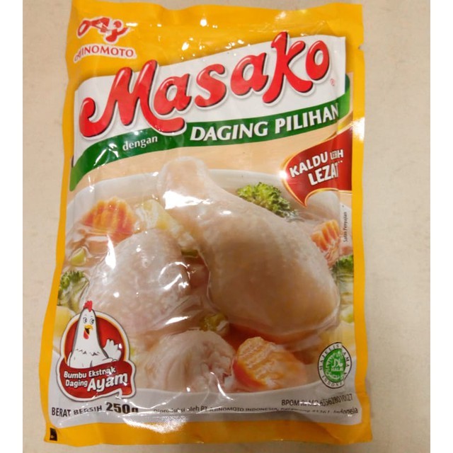 Masako Rasa Ayam 250 Gram Harga Per Pcs