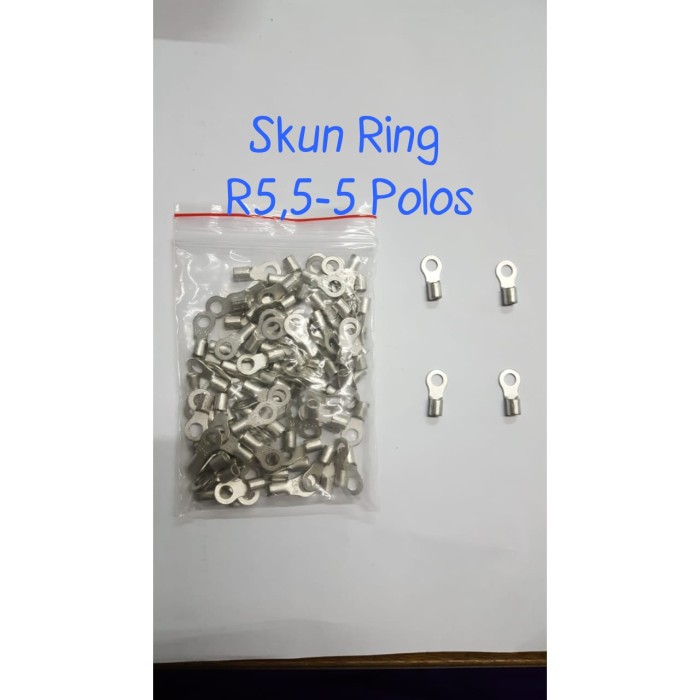 Skun Kabel Ring O Non Isolated 5.5-5 / Skun VR 5.5-5 POLOS / Skun 6mm / Skun Polos 5.5-5 Ring Skun O