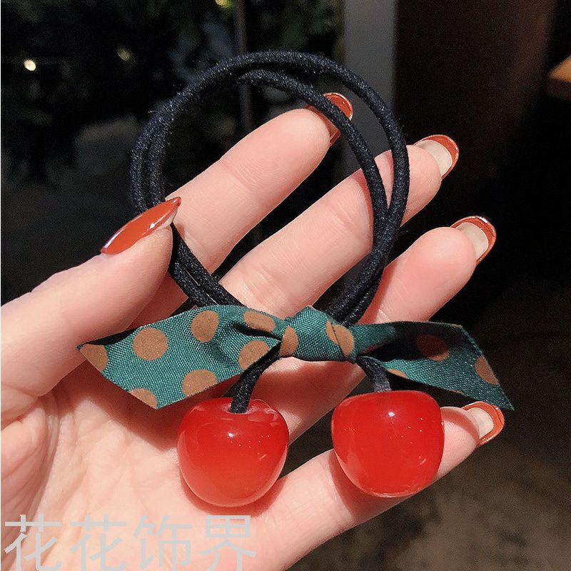 Ikat Rambut Style Morandi Hair Rope Rhinestone