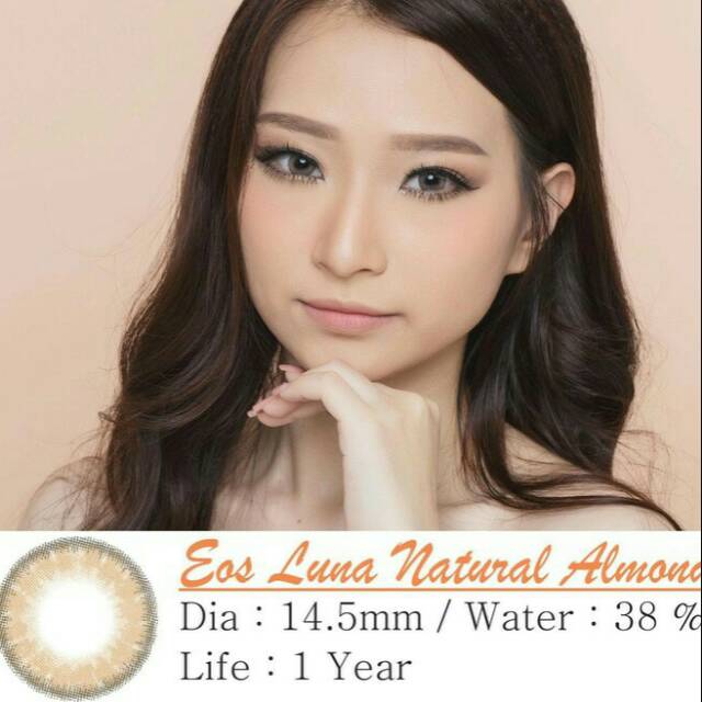 Softlens Eos luna natural almond