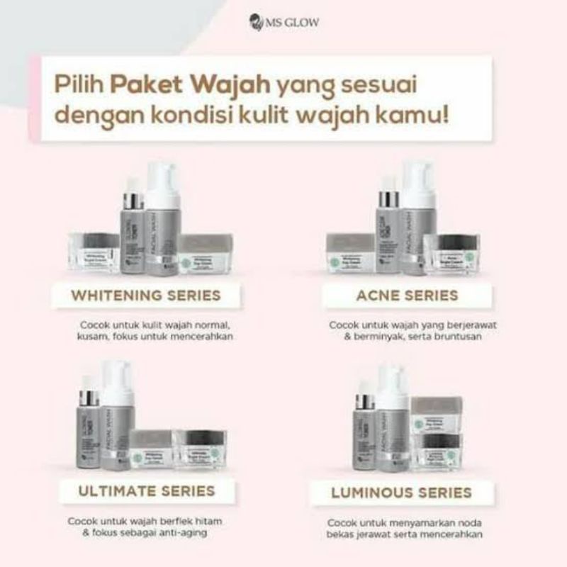 PAKET MS GLOW LENGKAP