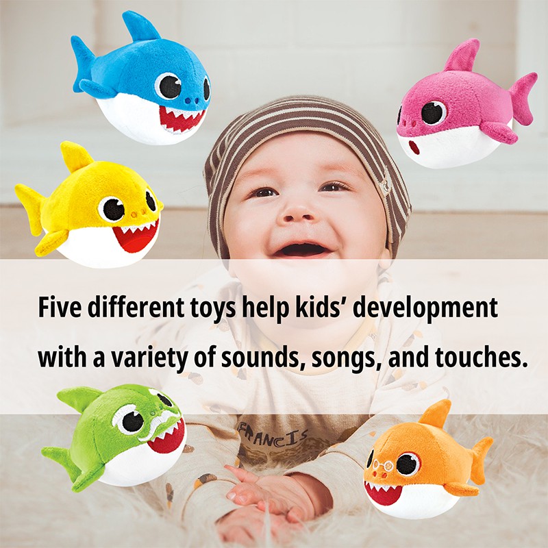 pinkfong baby shark sound plush