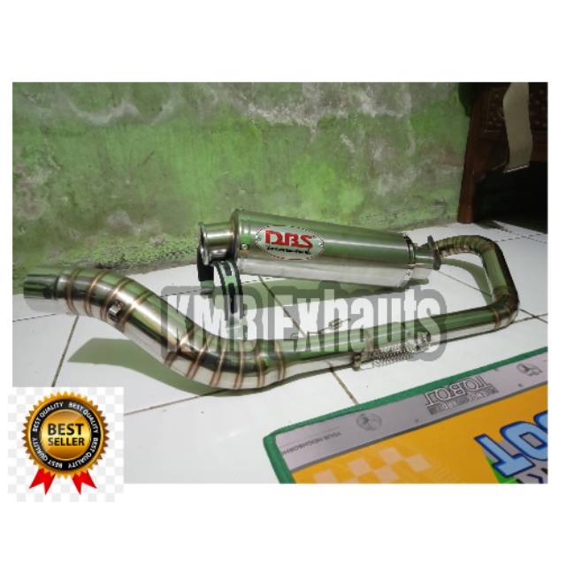 Knalpot DBS fullsystem leher full las cacing