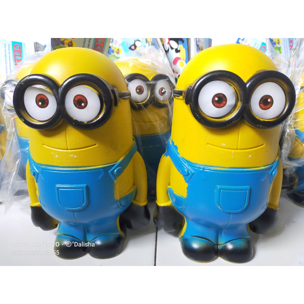 Celengan Minion Celengan Plastik Celengan Murah Celengan karakter celengan kaleng celengan plastik c