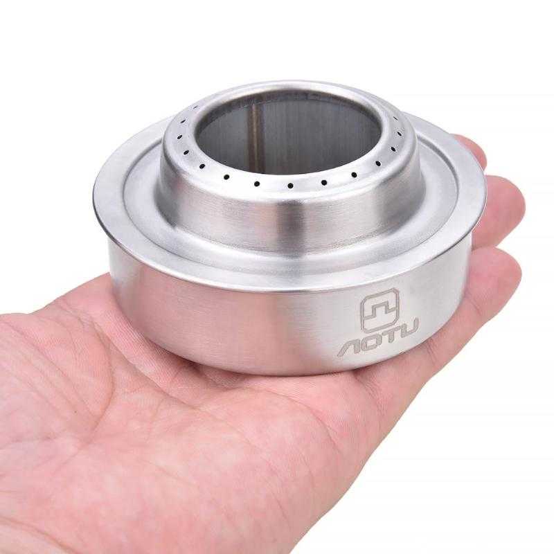 Aotu Kompor Gas Alcohol Stove Portable untuk Camping - AT6389