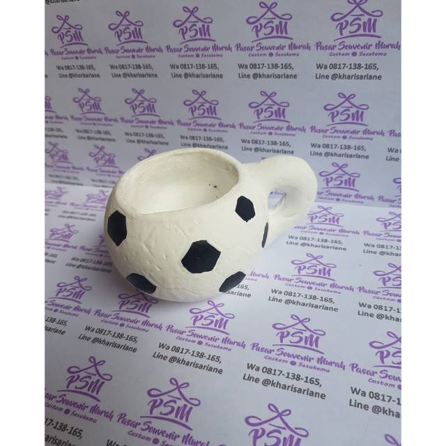 Souvenir Sovenir Mug Gelas Bola Custom Unik Lucu Murah Ultah Wedding Pernikahan GrosirAkikahKhitanan