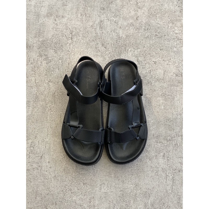 1.1 SALE HYS Sandal Gunung Jelly 2017-Hitam