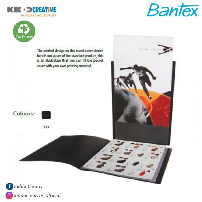 

BANTEX INSERT DISPLAY BOOK A4 10 / 20 / 40 POCKETS