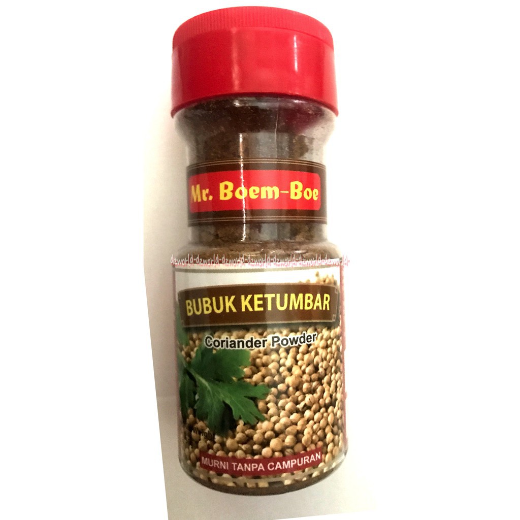 Mr Boem-Boe Bubuk Ketumbar/ Coriander Powder / Bubuk Murni Tanpa Campuran 50 Gram