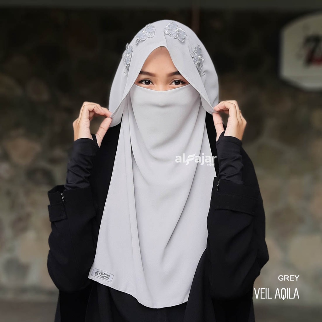 CADAR NIQOB BANDANA Veil Aqila Dua Layer by Alfajar