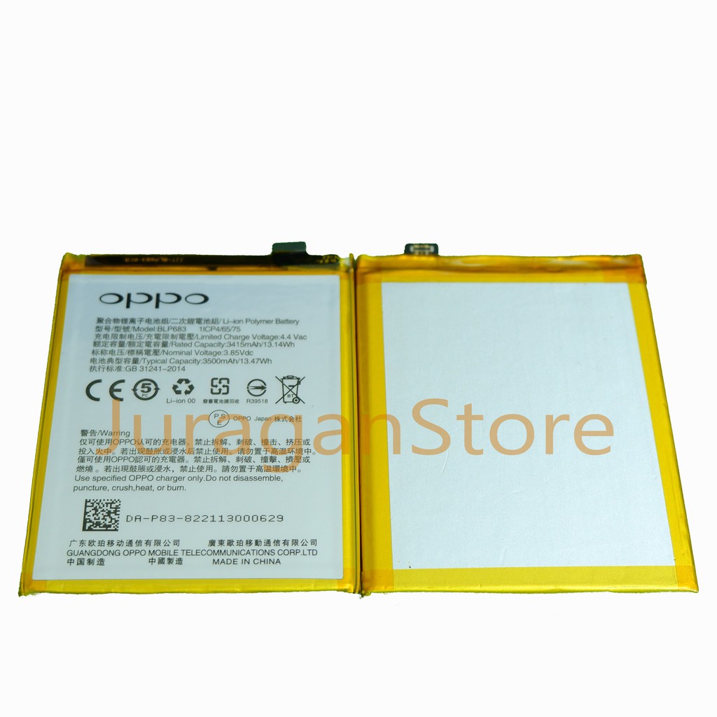 BATERAI BATTERY BATRE OPPO F9 BLP-683 ORIGINAL