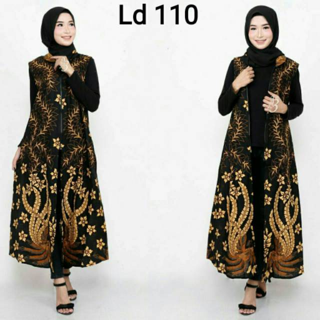 Kardigan / Outer/long cardi batik standar jumbo| new arrival