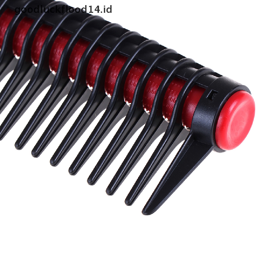 [OOID] 1Pcs Anti-Hair Loss Roller Comb Hair Curling Comb Hairdressing Comb Styling Tool ID